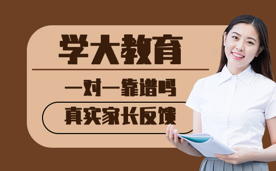 学大教育一对一靠谱吗